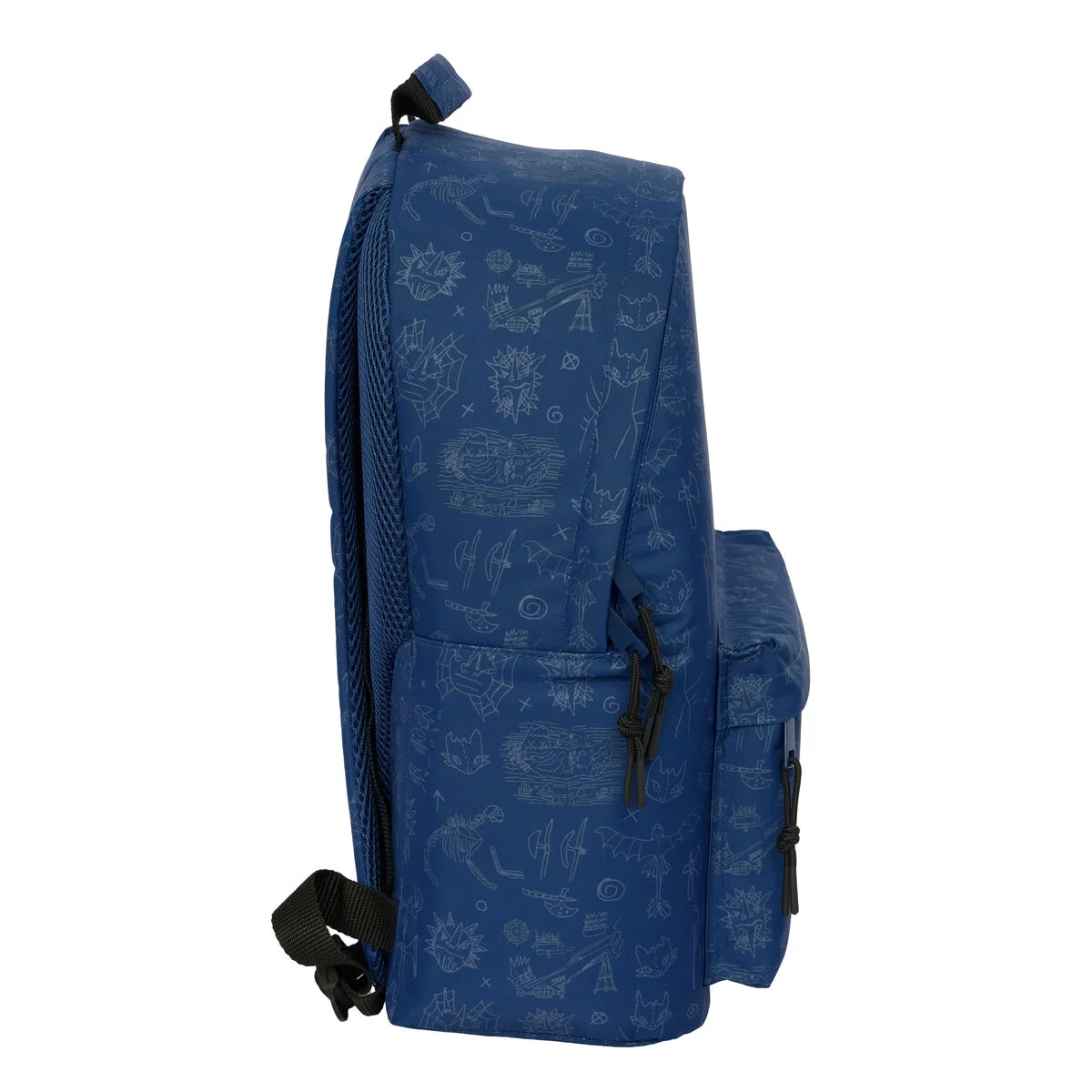 Mochila Escolar How to Train Your Dragon Azul oscuro 31 x 41 x 16 cm