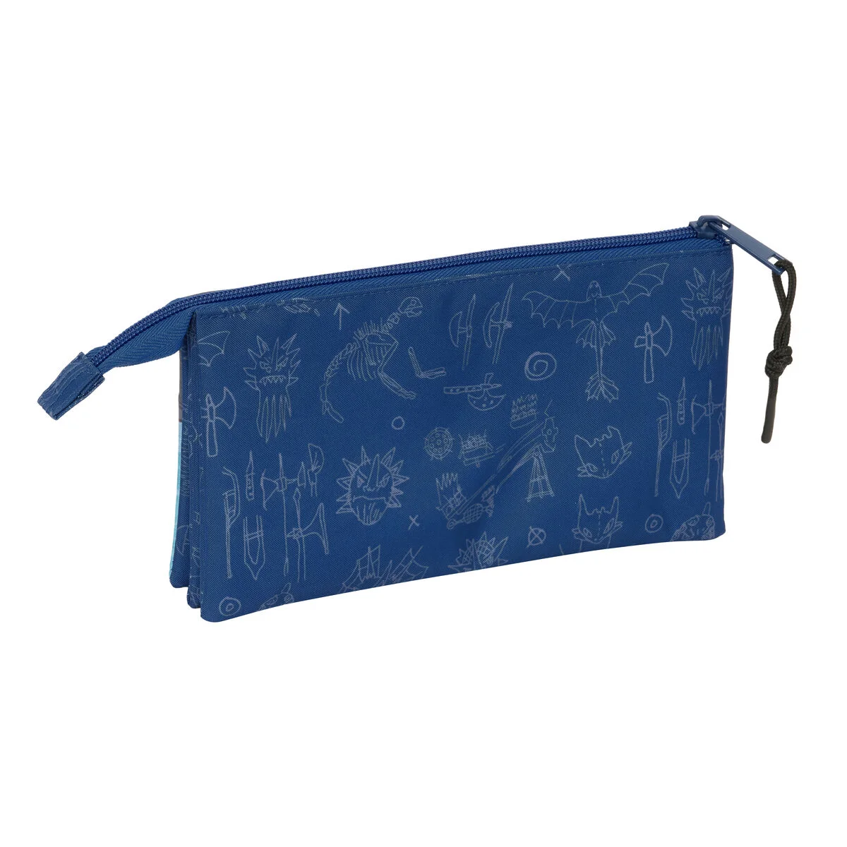 Portatodo How to Train Your Dragon Azul oscuro 22 x 12 x 3 cm