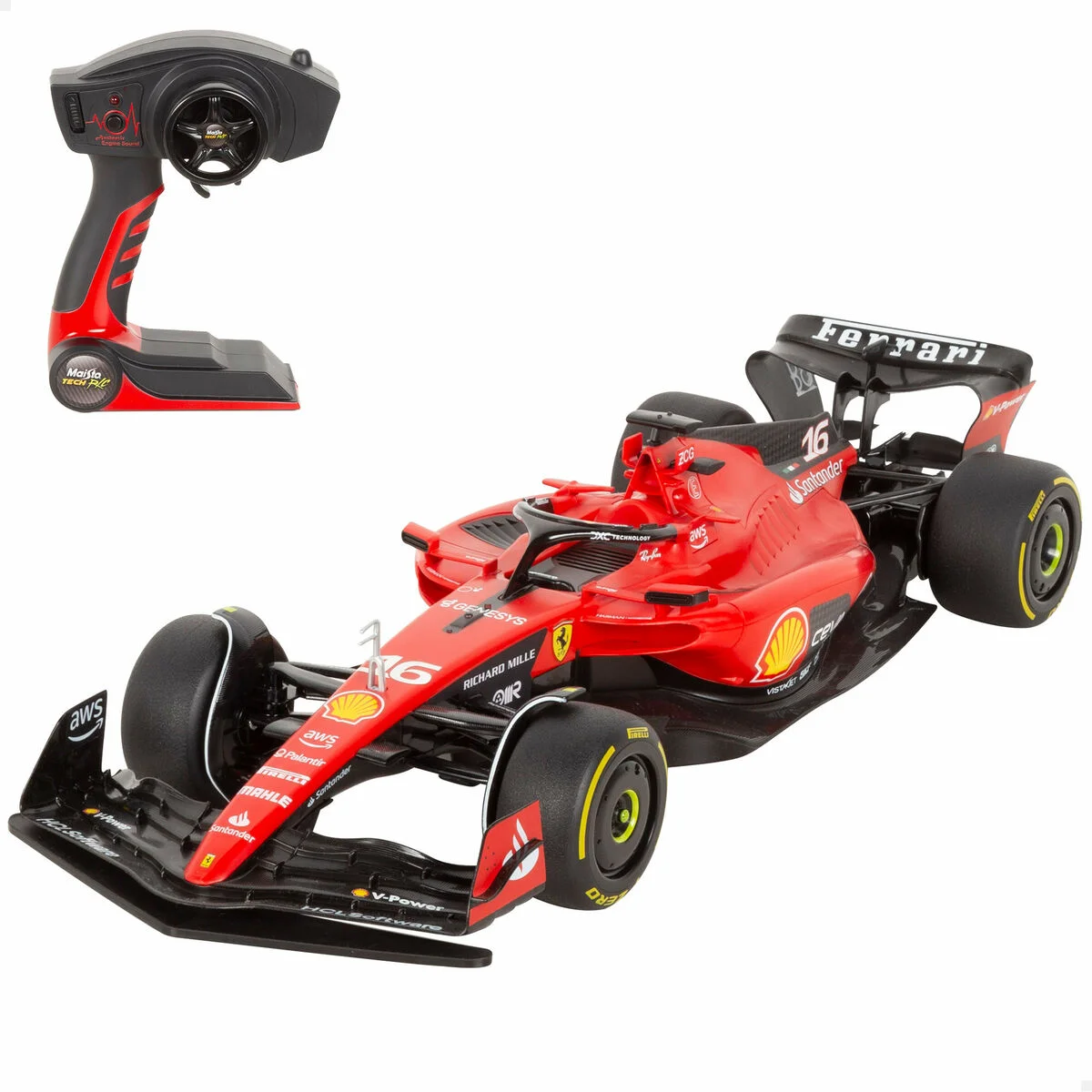Coche Radio Control Ferrari F1 2023 1:10 (2 Unidades)