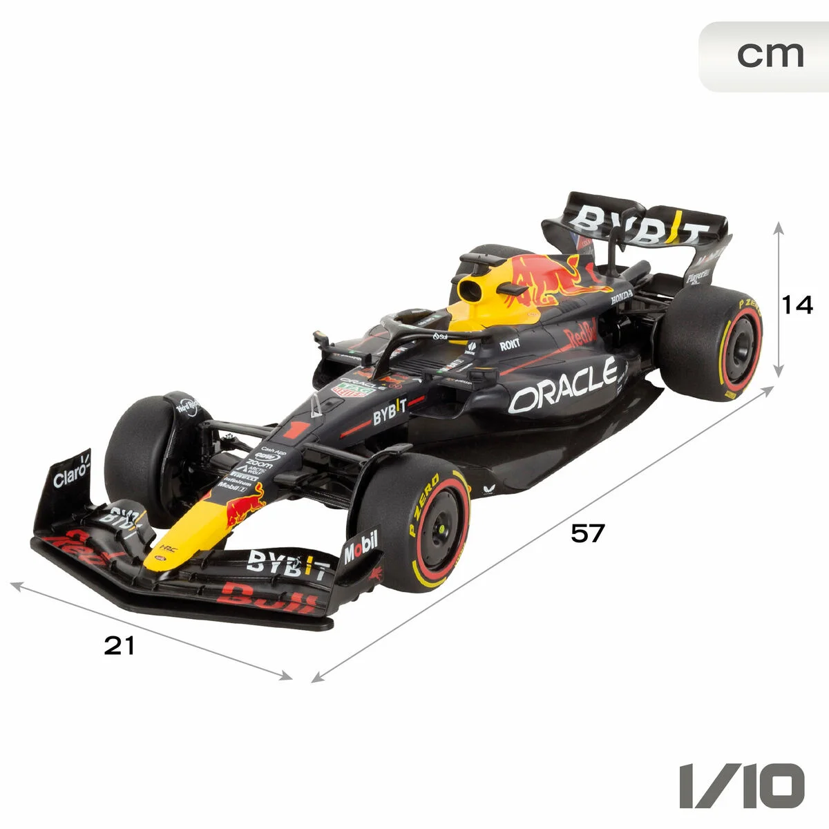 Coche Radio Control Red Bull F1 2023 1:10 (2 Unidades)