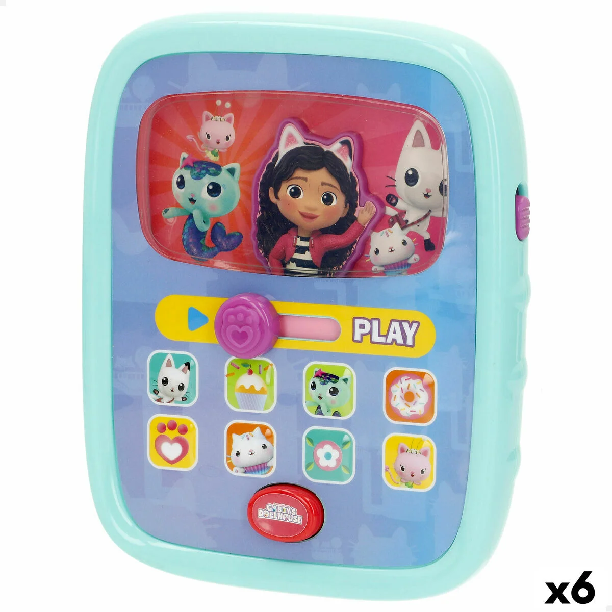 Teléfono de Aprendizaje Gabby's Dollhouse (6 Unidades)
