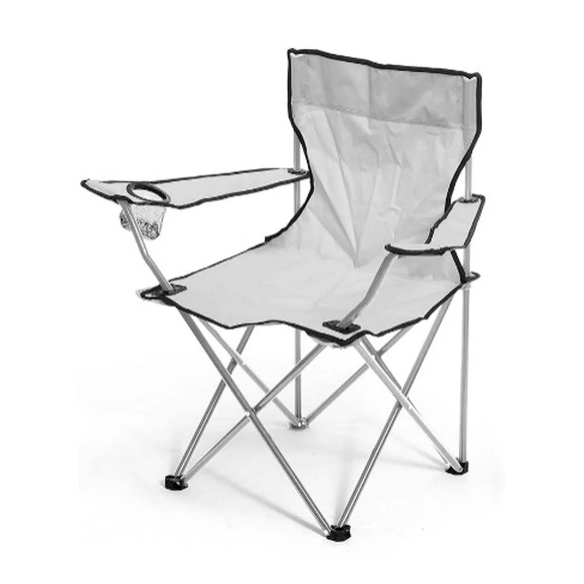 Silla de Pesca Gift Decor Gris 79 x 47 x 79 cm (8 Unidades)