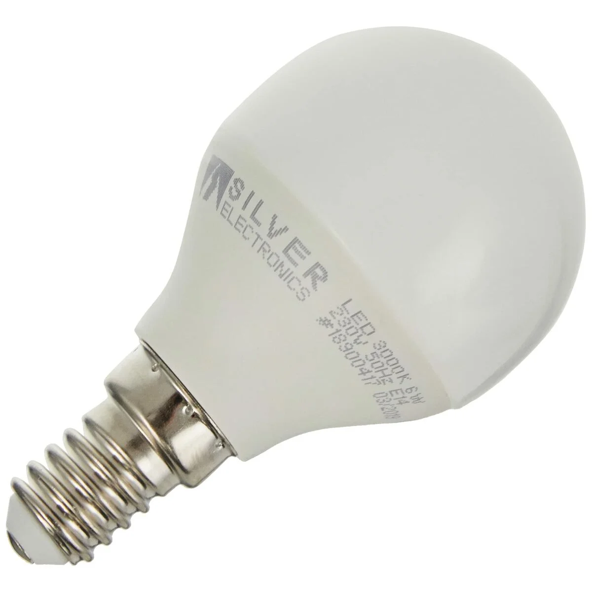 Bombilla LED Silver Electronics ESFERICA PEQUE Blanco 6 W E14 960 lm (3000 K)