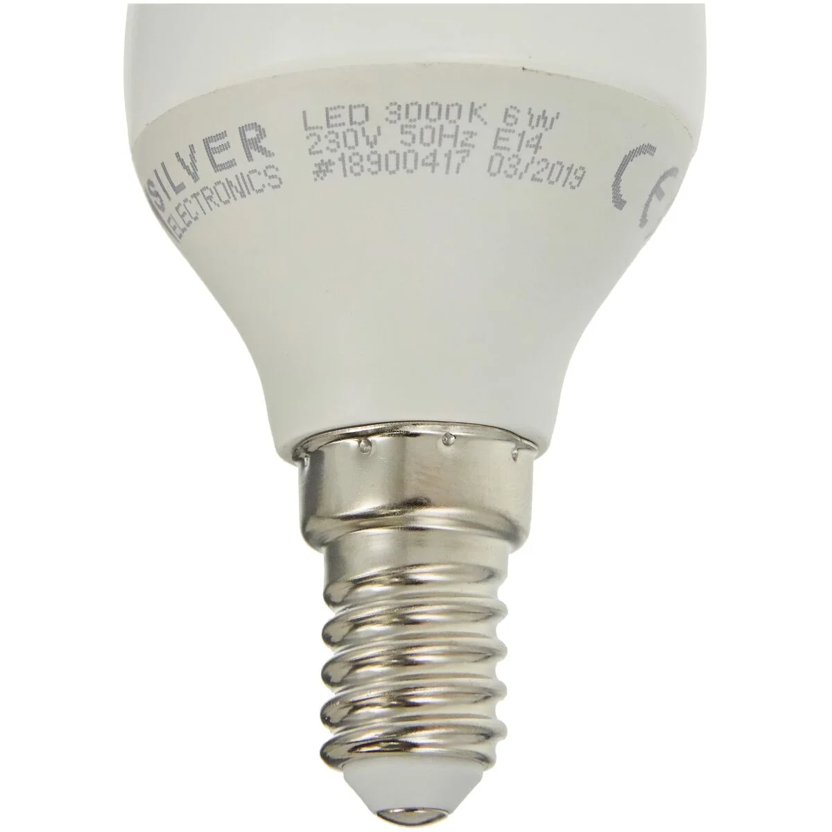 Bombilla LED Silver Electronics ESFERICA PEQUE Blanco 6 W E14 960 lm (3000 K)
