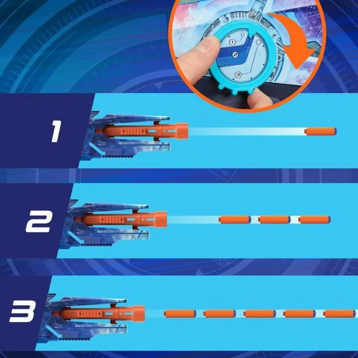 Pistola de Dardos Hasbro