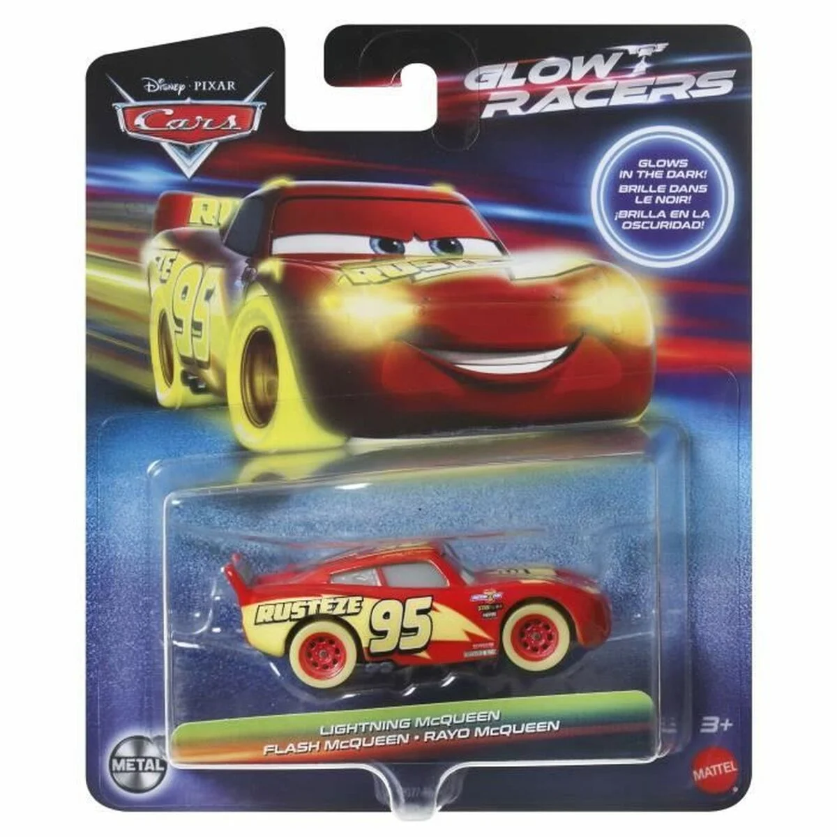 Vehículo Mattel Night Racing