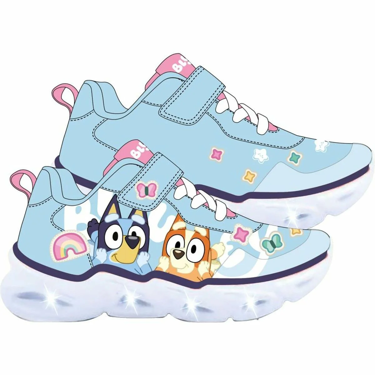 Zapatillas Deportivas Infantiles Bluey Azul claro 28