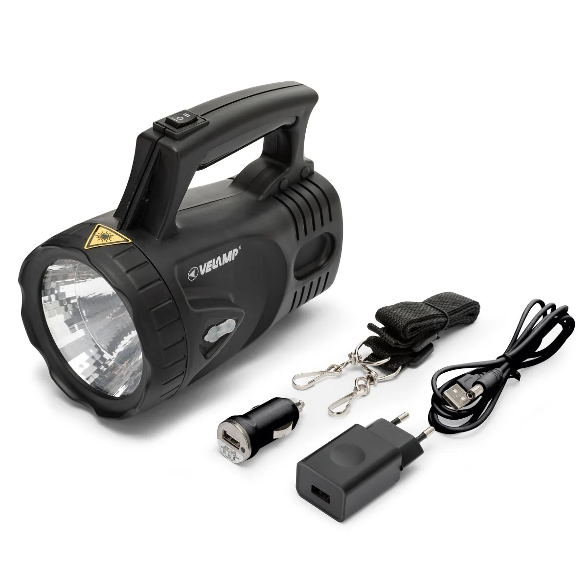 Foco de mano LED recargable Velamp ICARO 3 W 170 LM