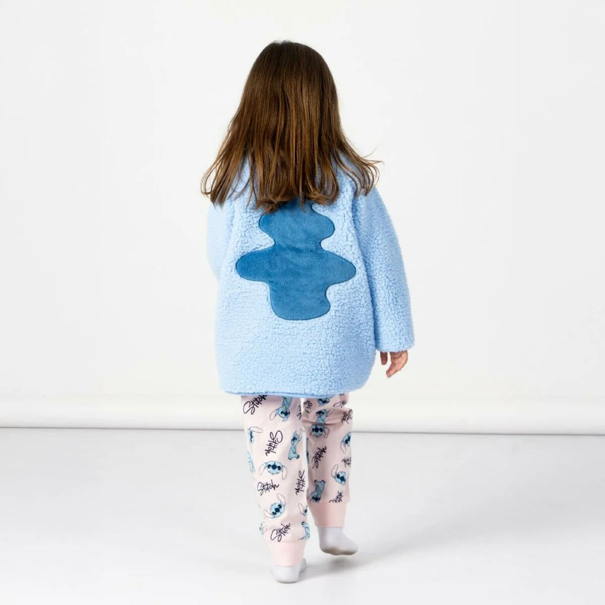 Pijama Infantil Stitch Azul