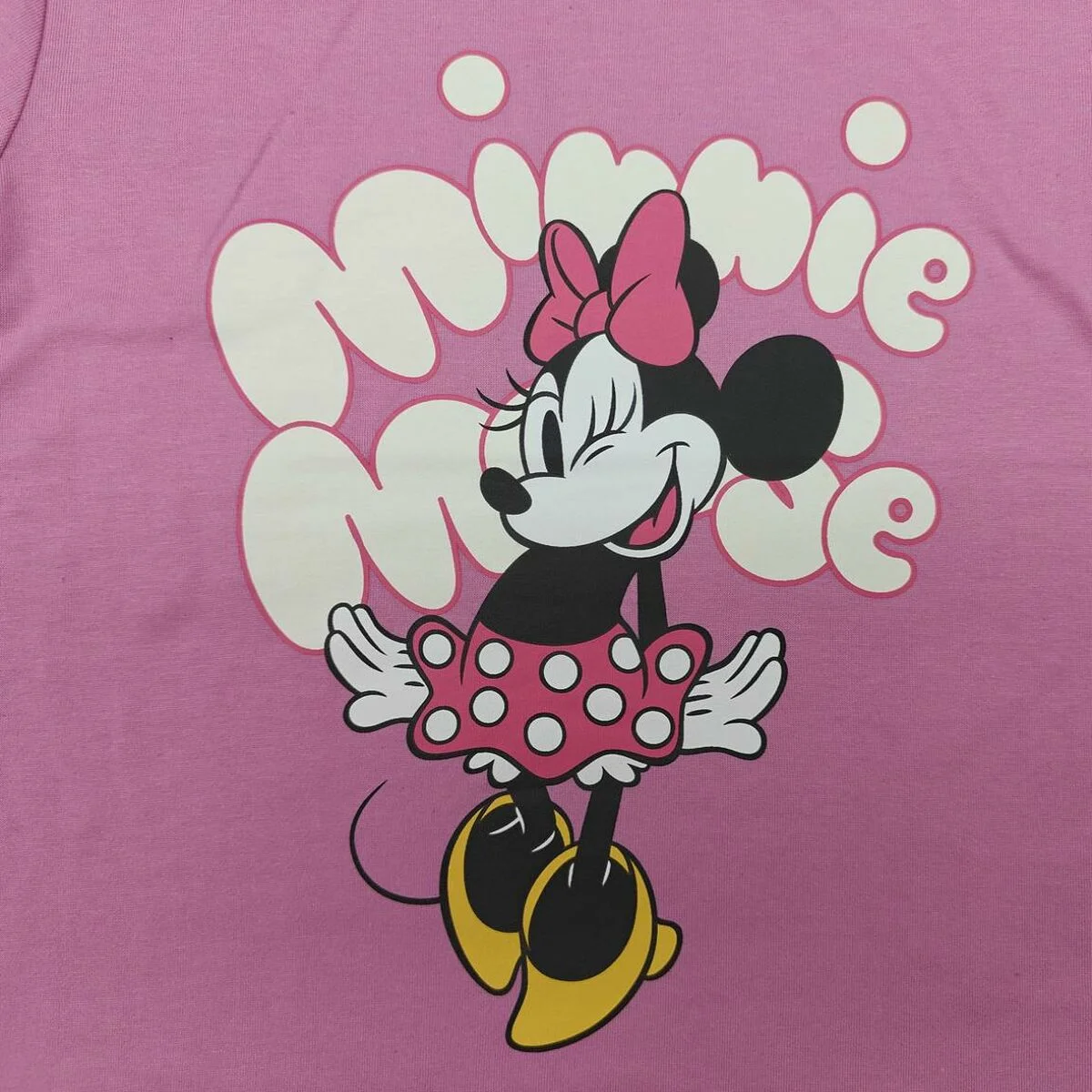 Pijama Infantil Minnie Mouse Rosa