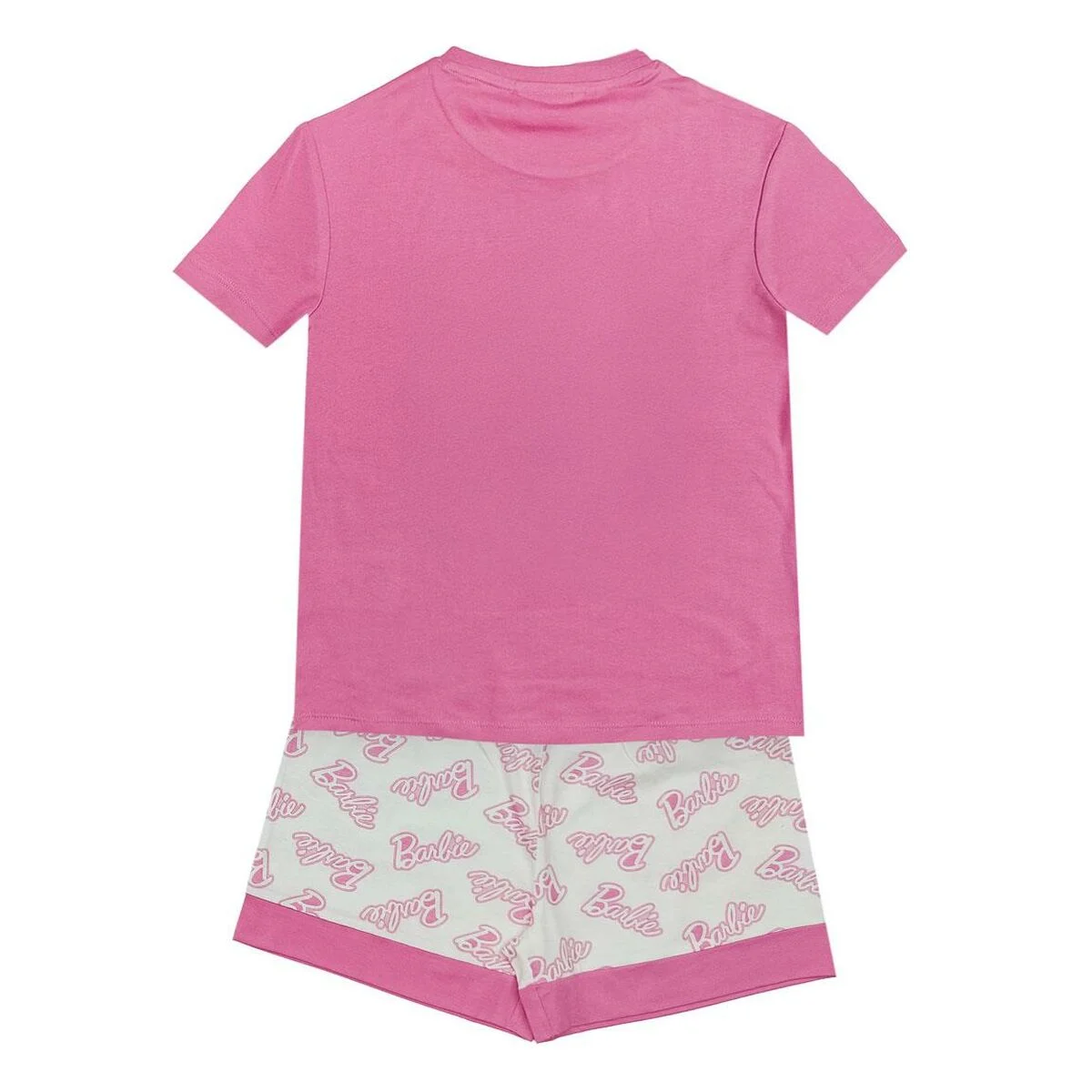 Pijama Infantil Barbie Rosa