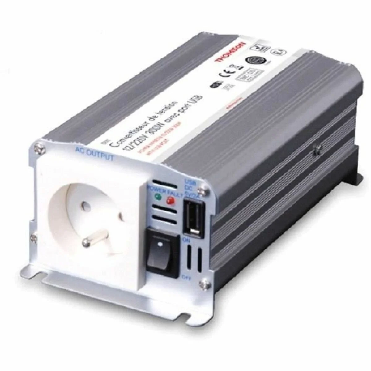 Convertidor de Corriente Thomson 300 W 12 V 220-240 V