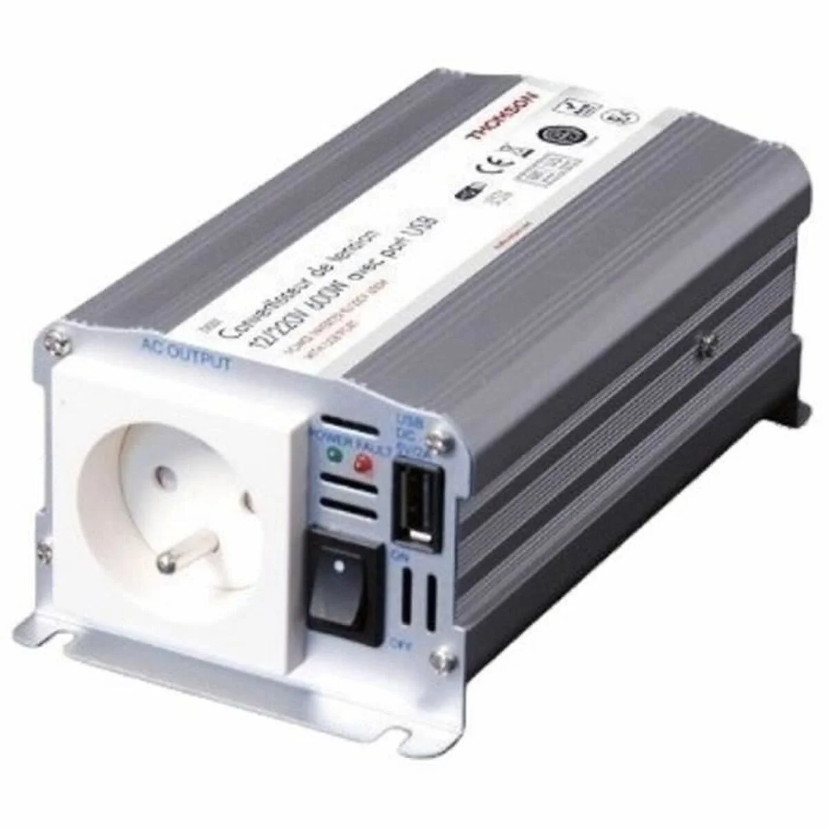 Convertidor de Corriente Thomson 600-1200 W 12 V 220-240 V