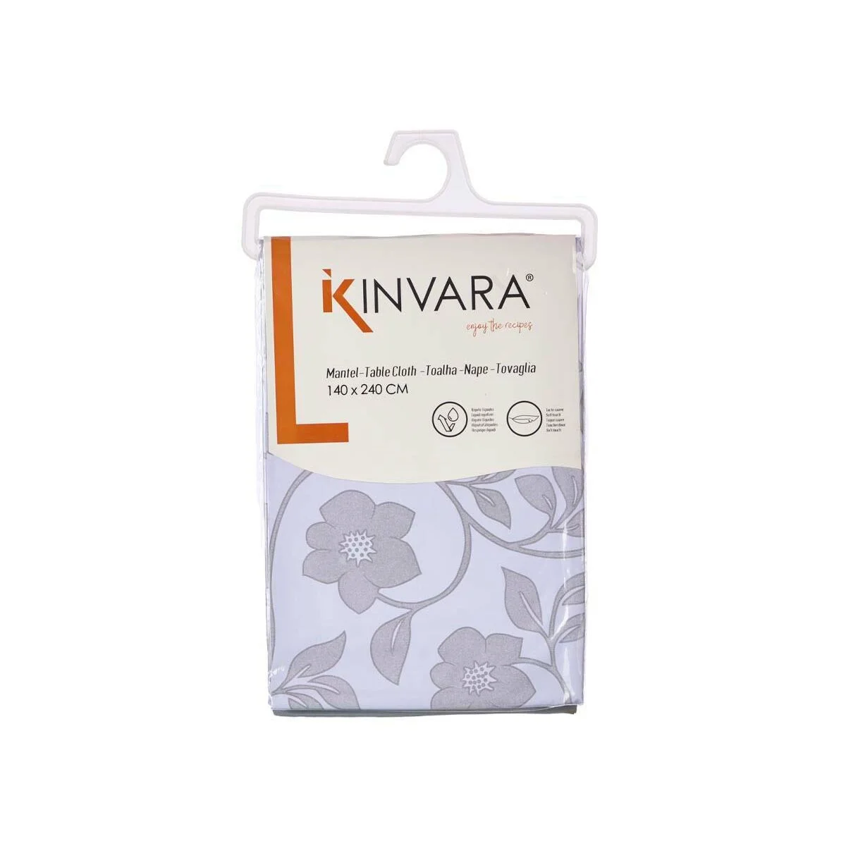 Mantel Kinvara Multicolor 140 x 240 cm (24 Unidades)