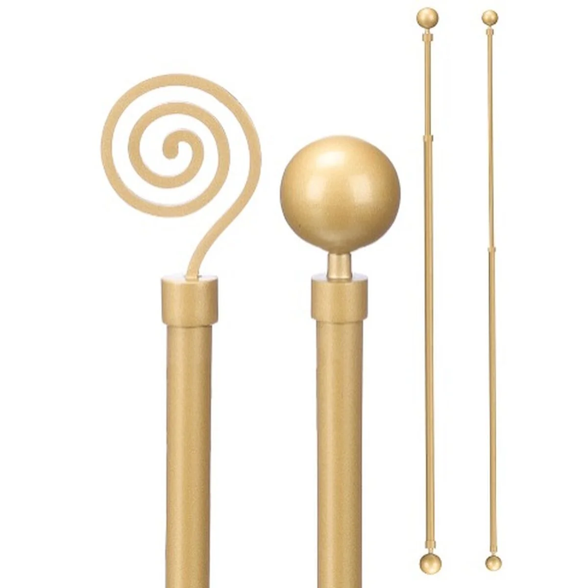 Barra para Cortinas Gift Decor Extensible 160-320 cm (24 Unidades)