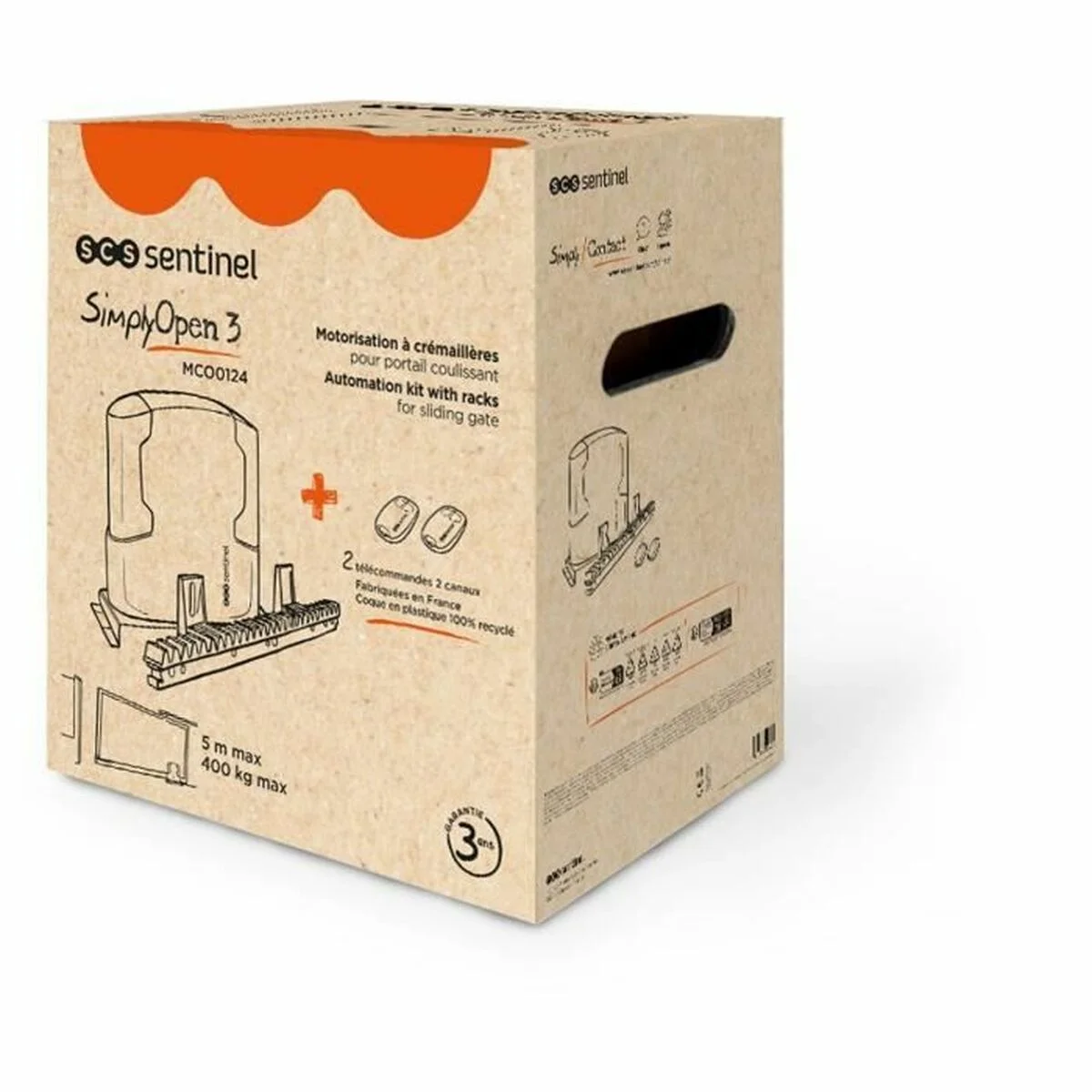 Motor para puerta corredera SCS SENTINEL SimplyOpen 3 24v