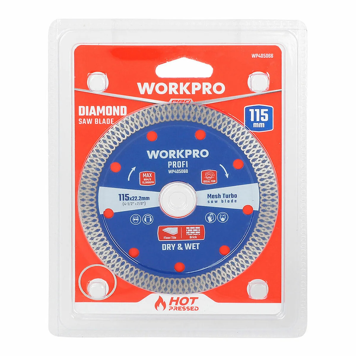 Cutting disc Workpro 22,2 mm