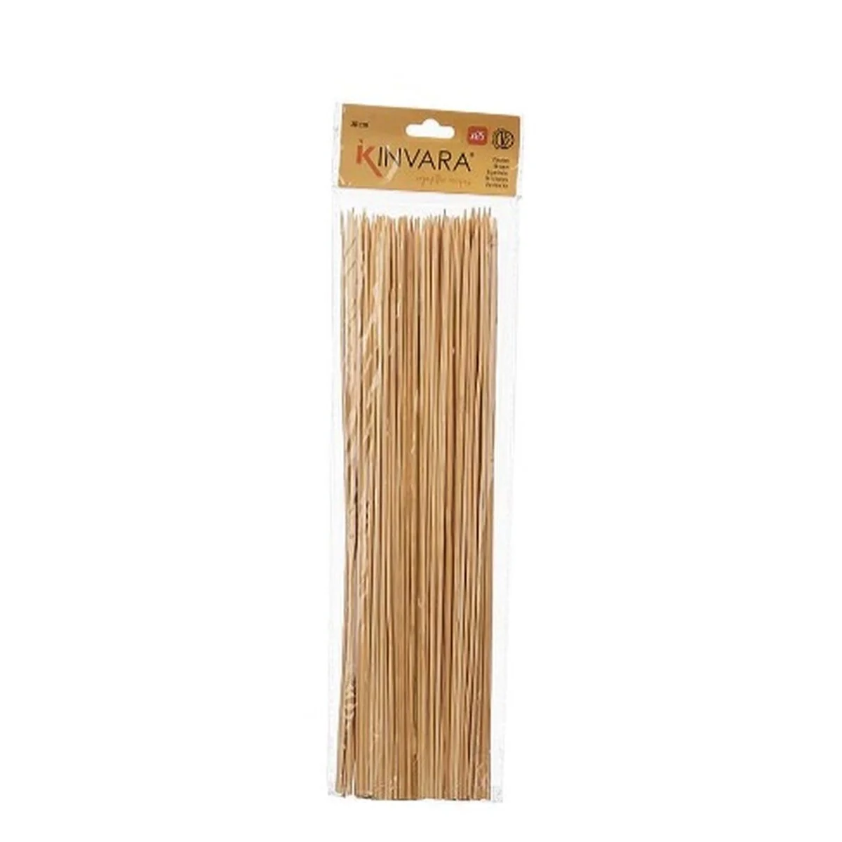 Palillos de Bambú Kinvara Natural 30 cm 85 Piezas (12 Unidades)