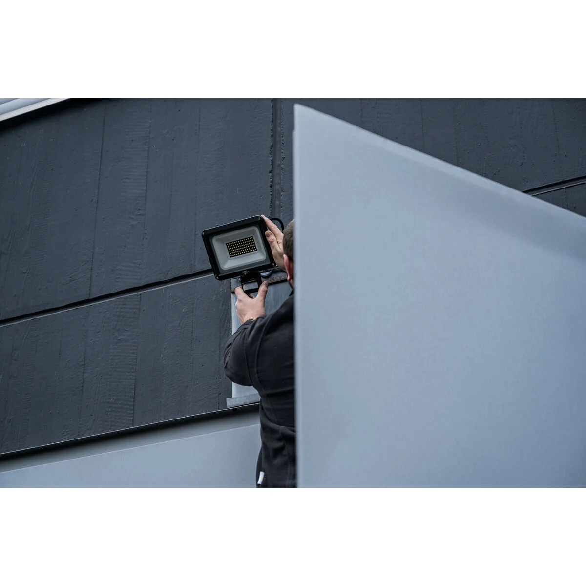 LED spotlight Brennenstuhl JARO D 50 W 5800 Lm Black Motion Detector (6500 K)