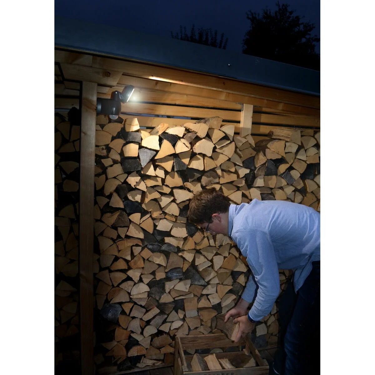 LED spotlight Brennenstuhl LUFOS Grey 440 lm 4,5 W Motion Detector (5000 K)