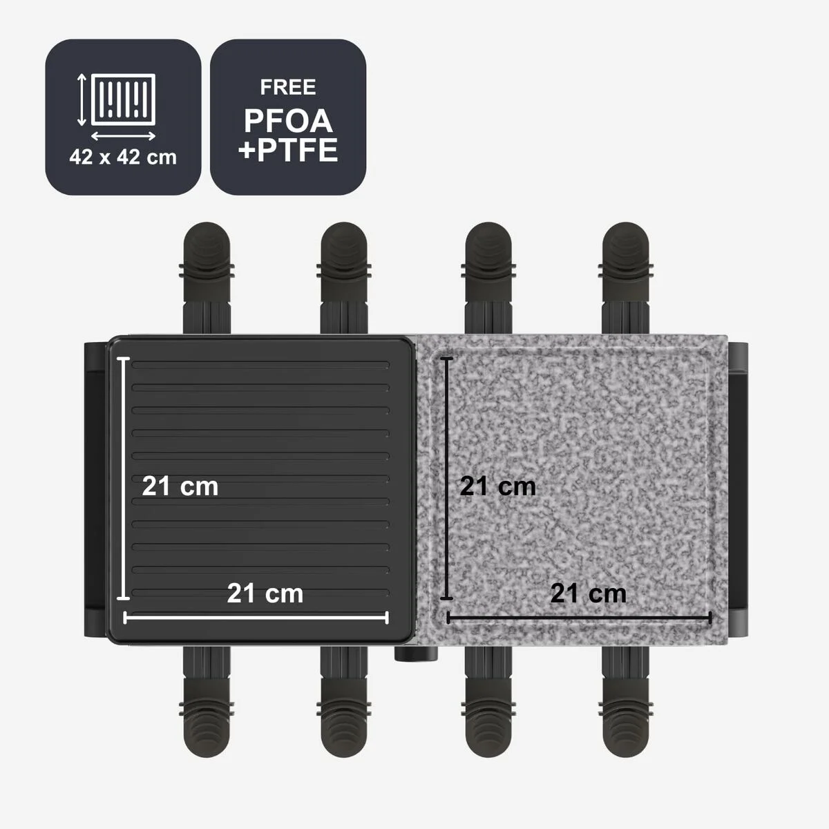 Plancha de Cocina Black & Decker BXFC1400E 1400 W