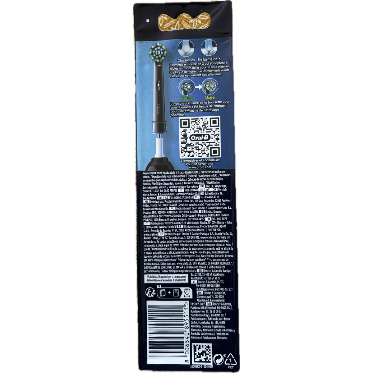 Cabezal de Recambio Oral-B 2 Unidades