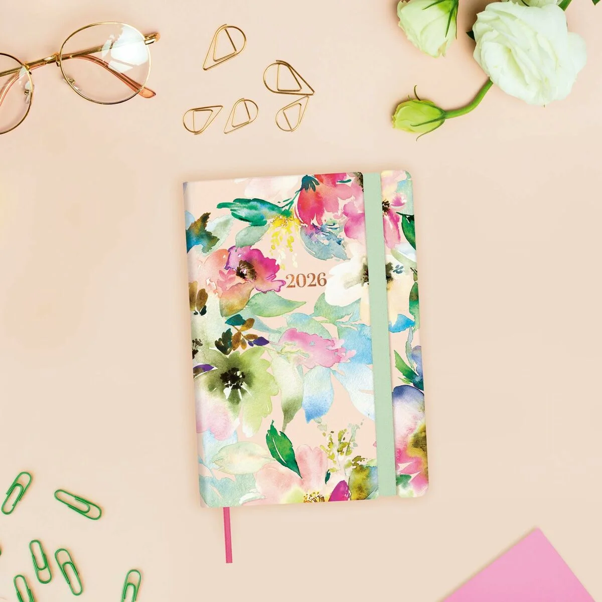 Agenda Finocam FLEXI JOY Bloom 11,8 x 16,8 cm 2026
