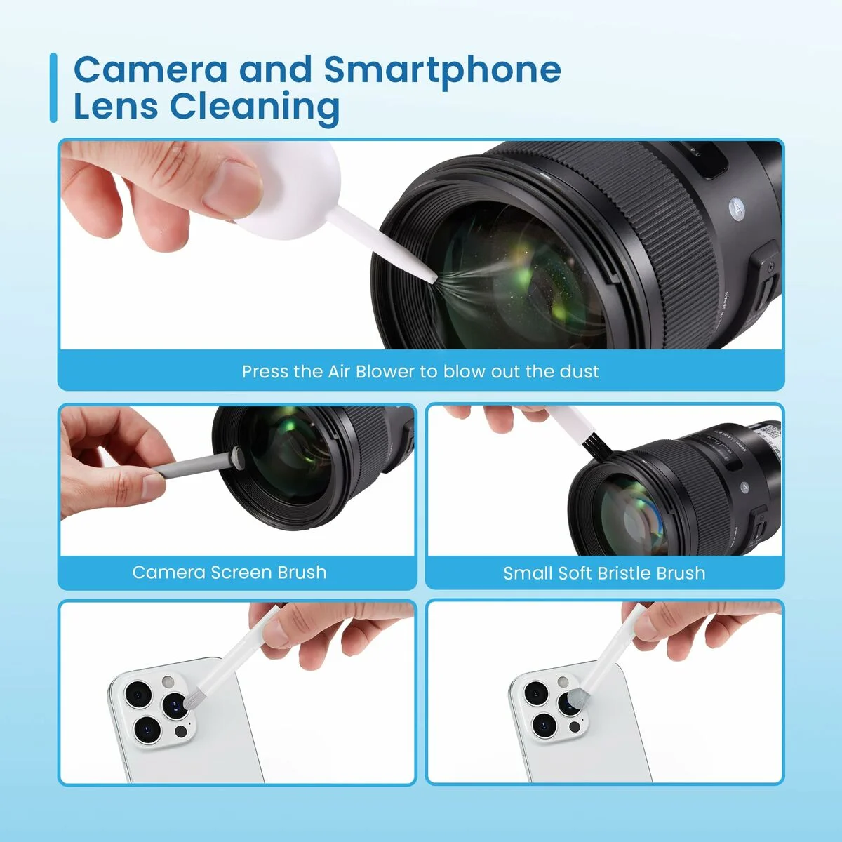 Kit de Limpieza para Pantallas Ewent 21 en 1