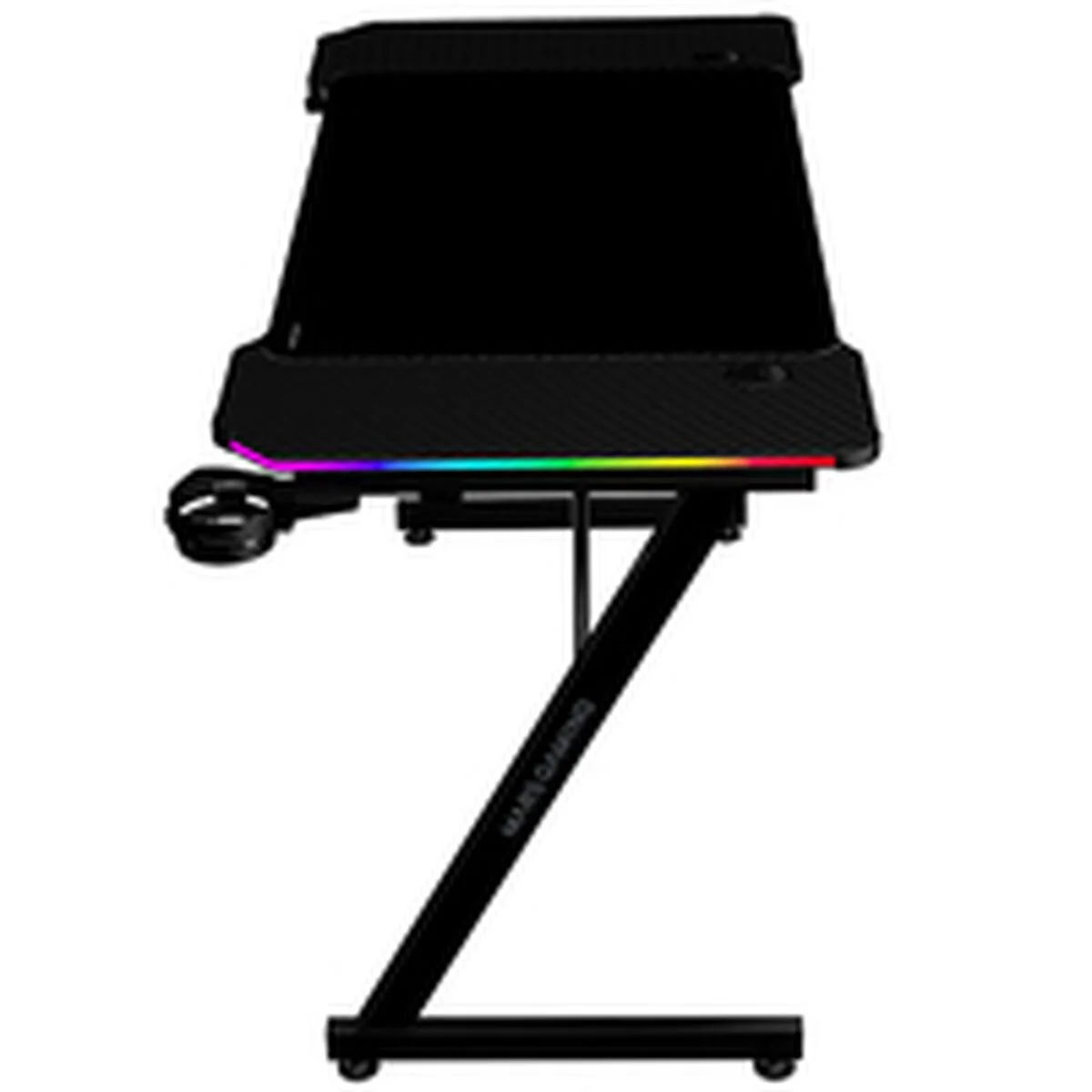 Mesa de Escritorio Gaming Mars Gaming ESCRITORIO ERGO RGB Negro 120 x 60 cm