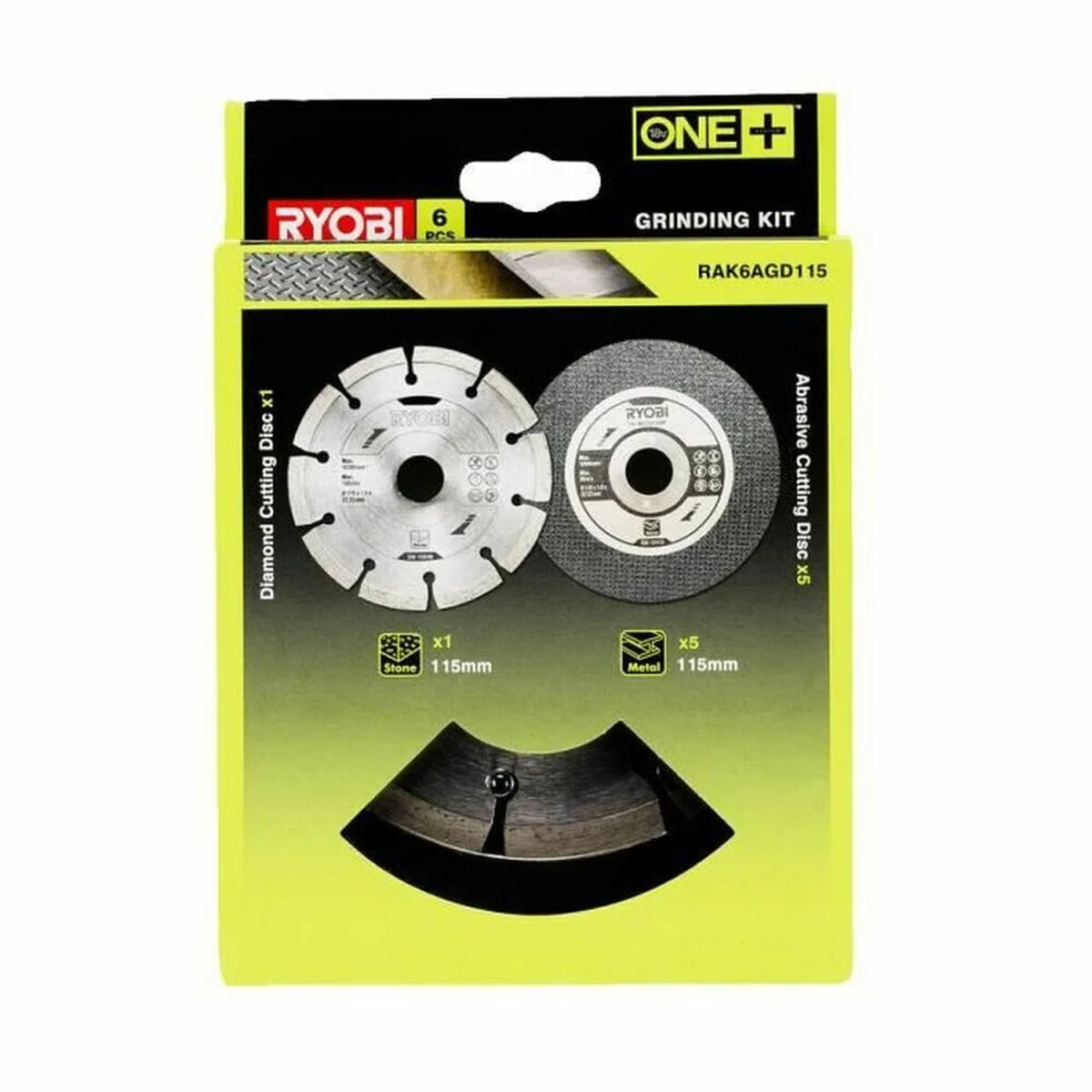 Discos de corte Ryobi (6 Unidades)