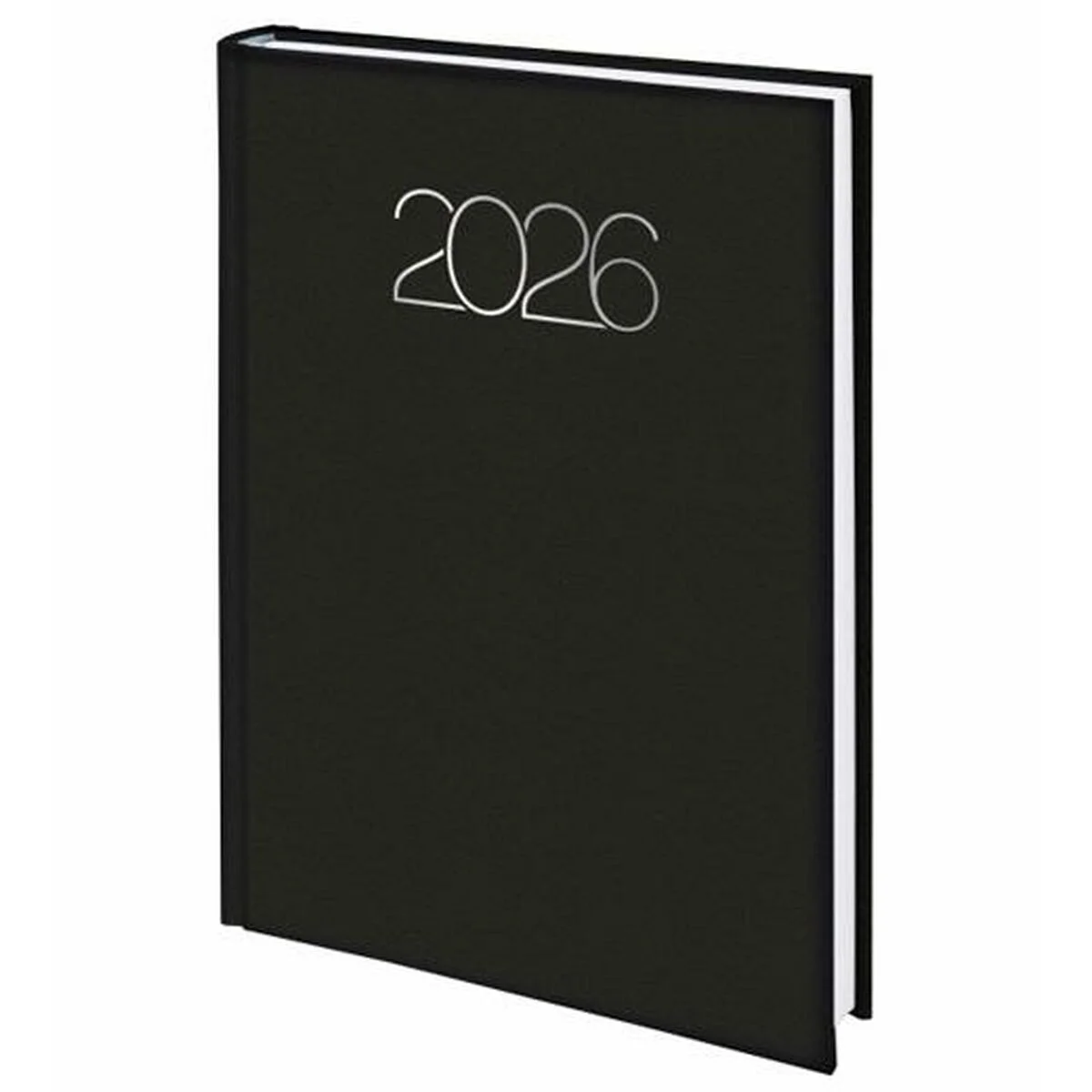 Dietario Deusto PREMIUM Negro A5 14,5 x 20,5 cm 2026