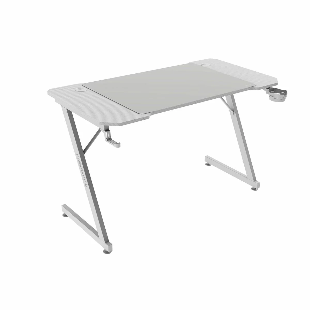 Mesa de Escritorio Gaming Mars Gaming ERGO Blanco 140 x 60 cm