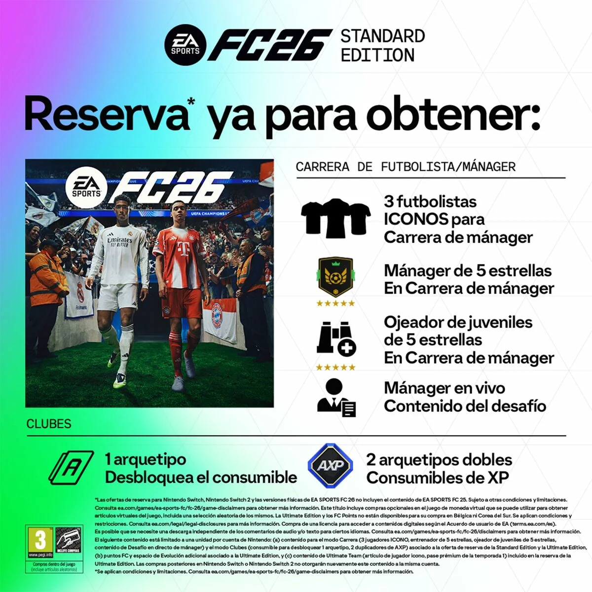 Videojuego para Switch 2 Nintendo EA SPORTS FC 26