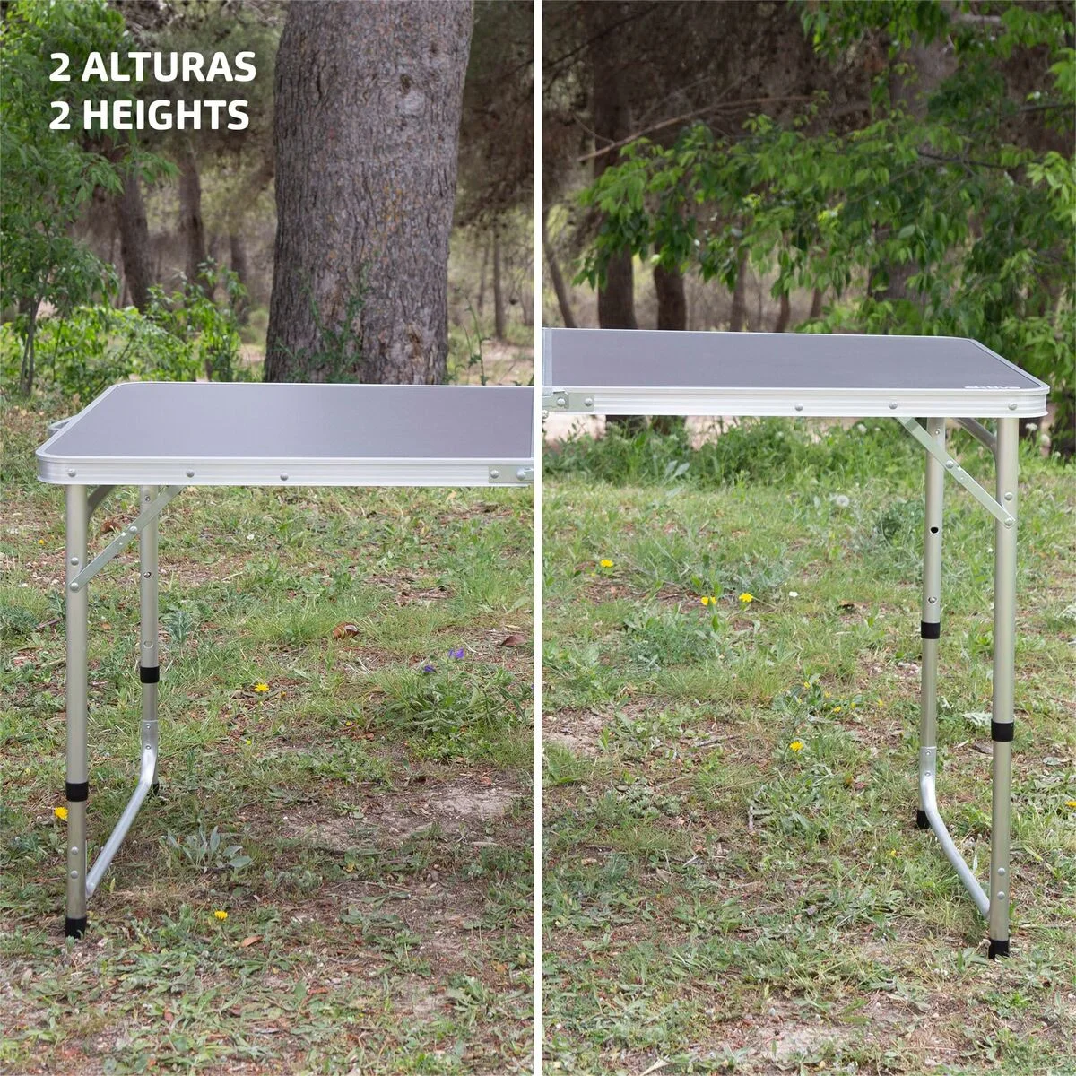 Mesa Aktive Gris