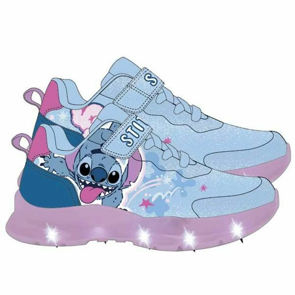 Zapatillas Deportivas Infantiles Stitch Azul 25