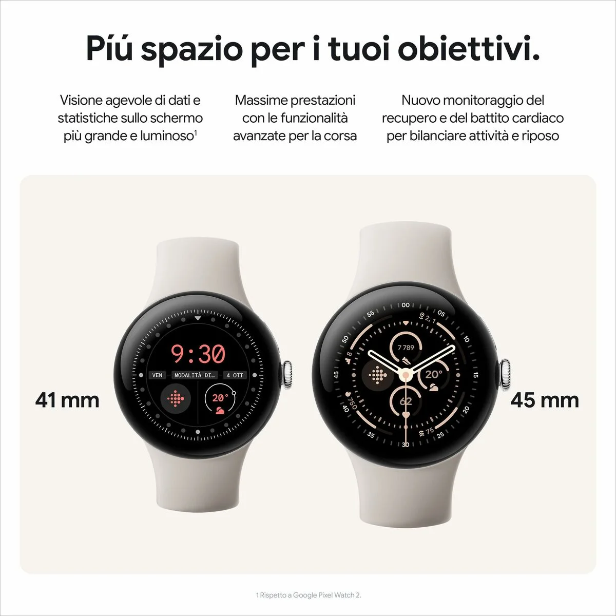 Smartwatch Google GA05785-DE Negro 1,4" 45 mm