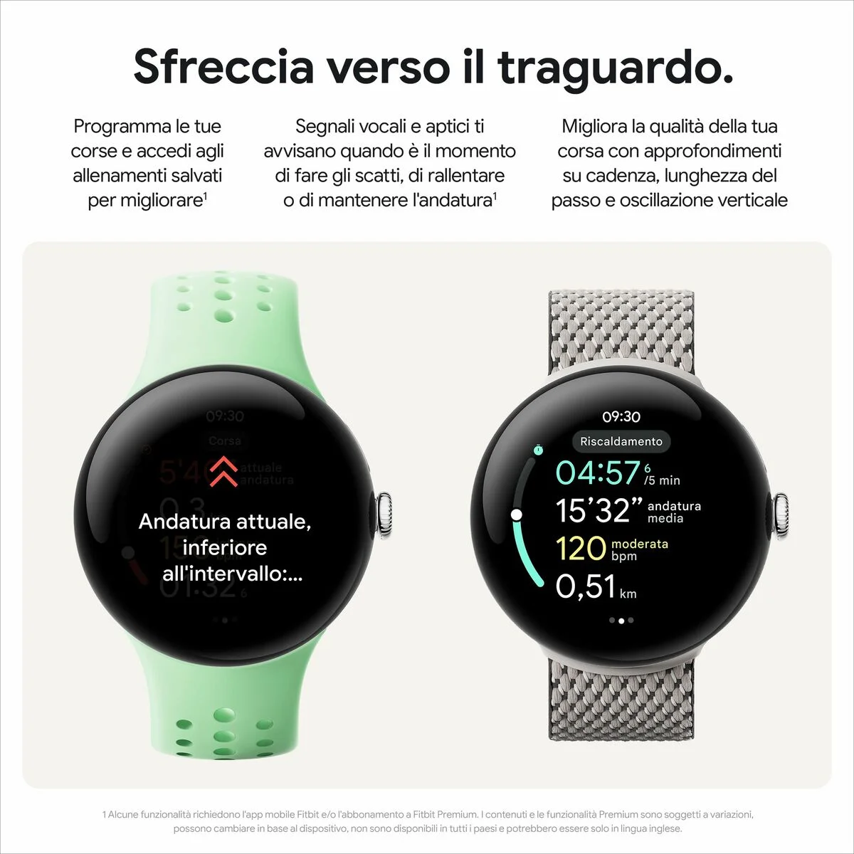 Smartwatch Google GA05785-DE Negro 1,4" 45 mm