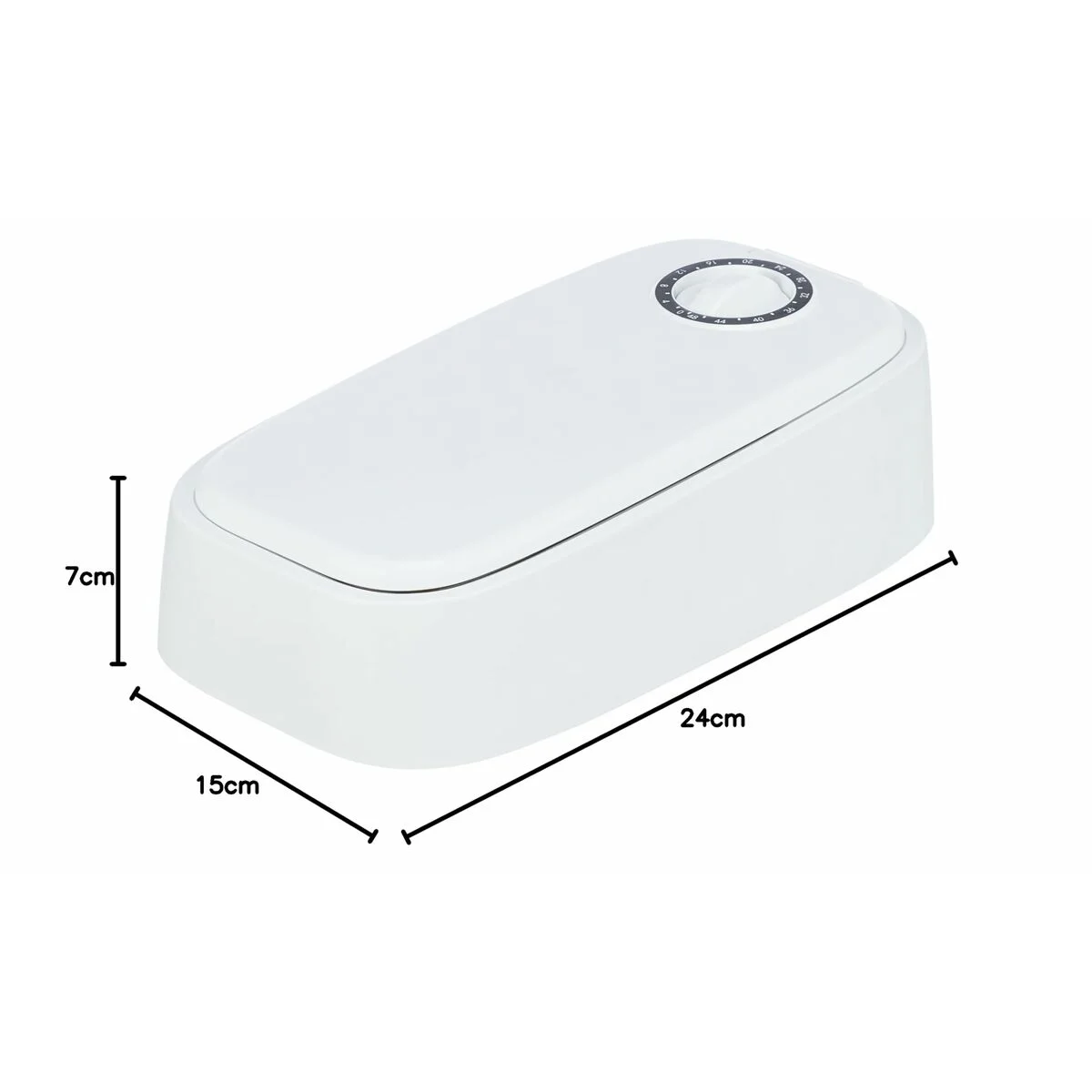 Comedero para Mascotas Trixie Blanco Negro Plástico 300 ml