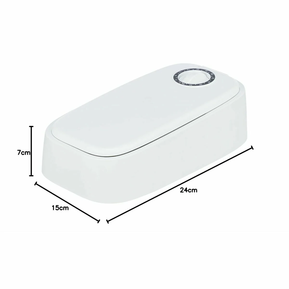 Comedero para Mascotas Trixie Blanco Negro Plástico 300 ml