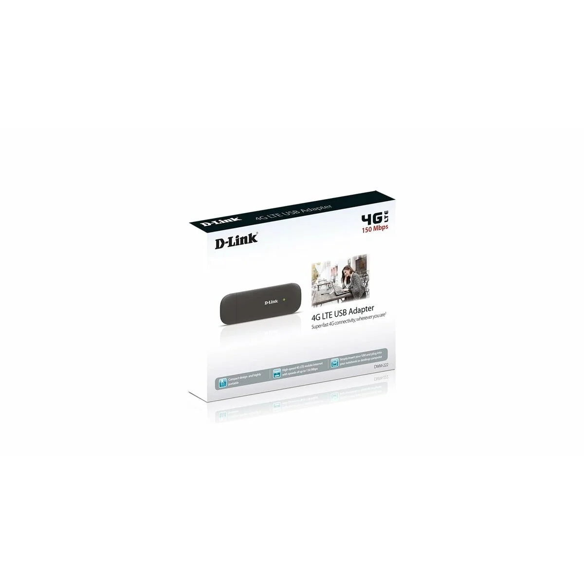 Adaptador USB Wifi D-Link DWM-222/R
