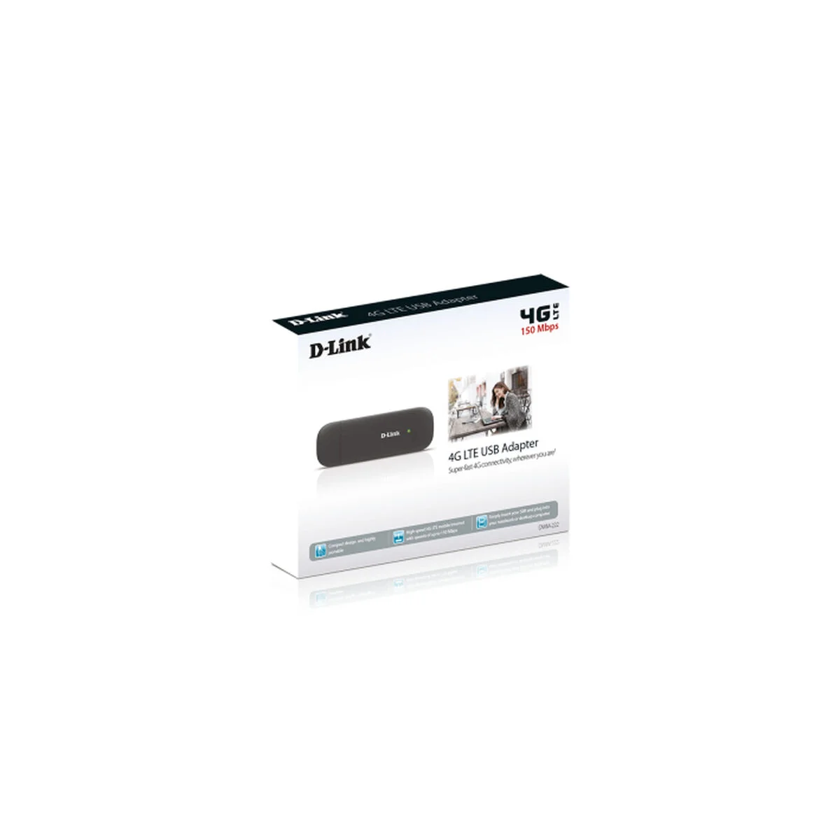 Adaptador USB Wifi D-Link DWM-222/R