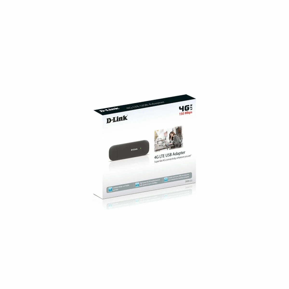 Adaptador USB Wifi D-Link DWM-222/R