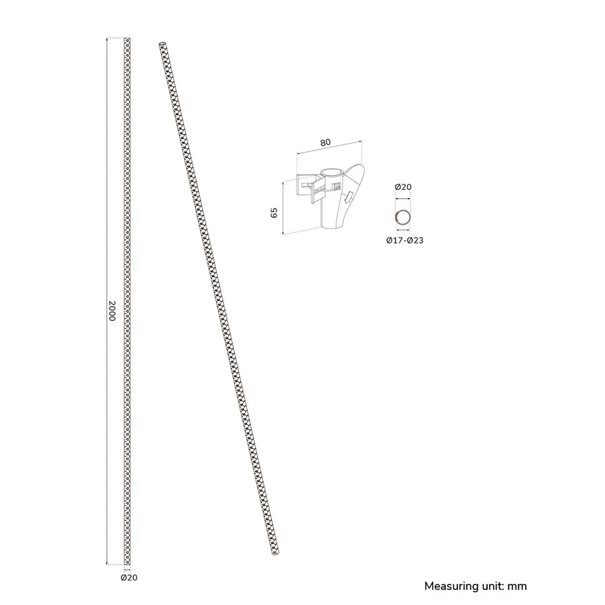 Kit de reparación Neomounts ADS06-141BL