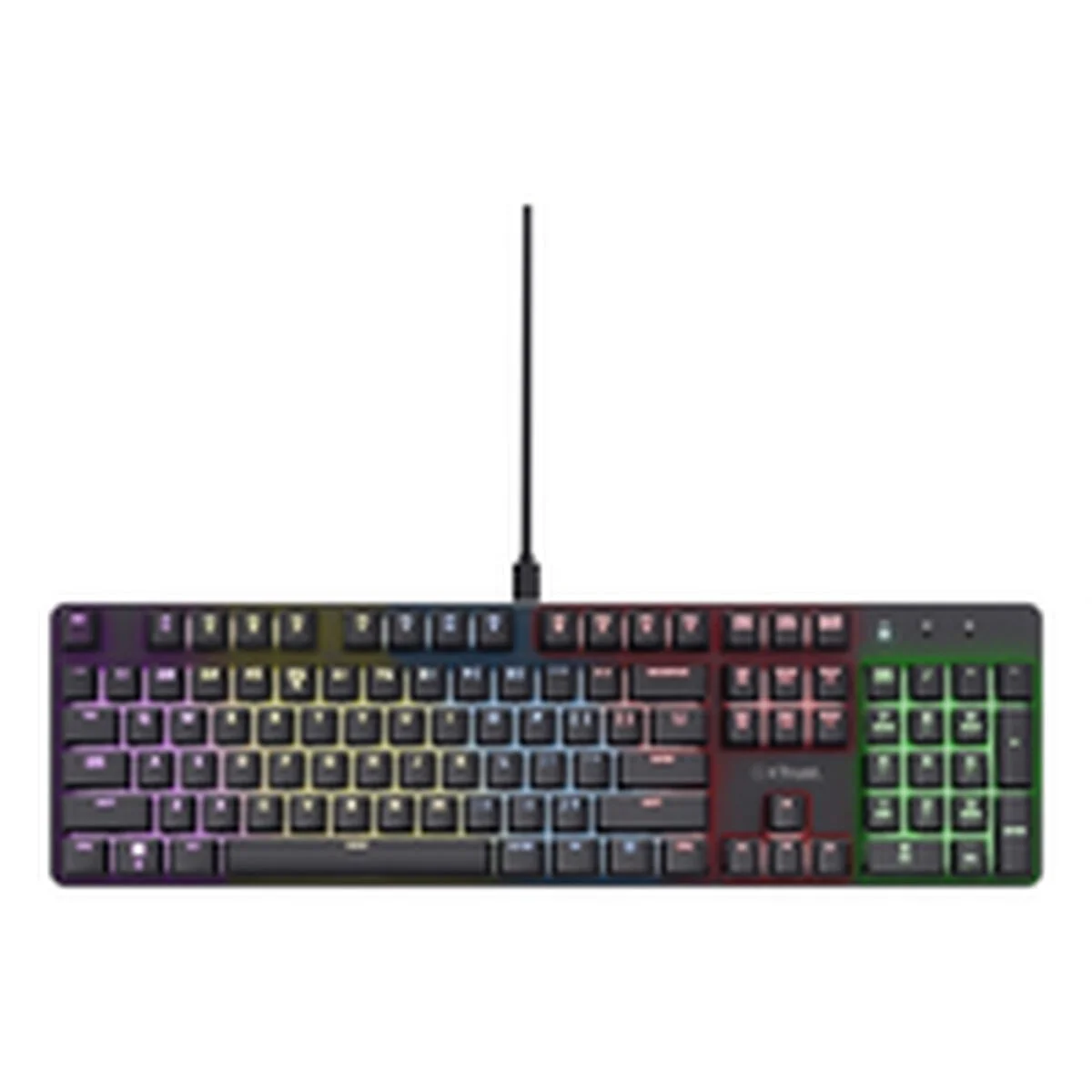 Teclado Gaming Trust 25682 Negro Qwerty Español