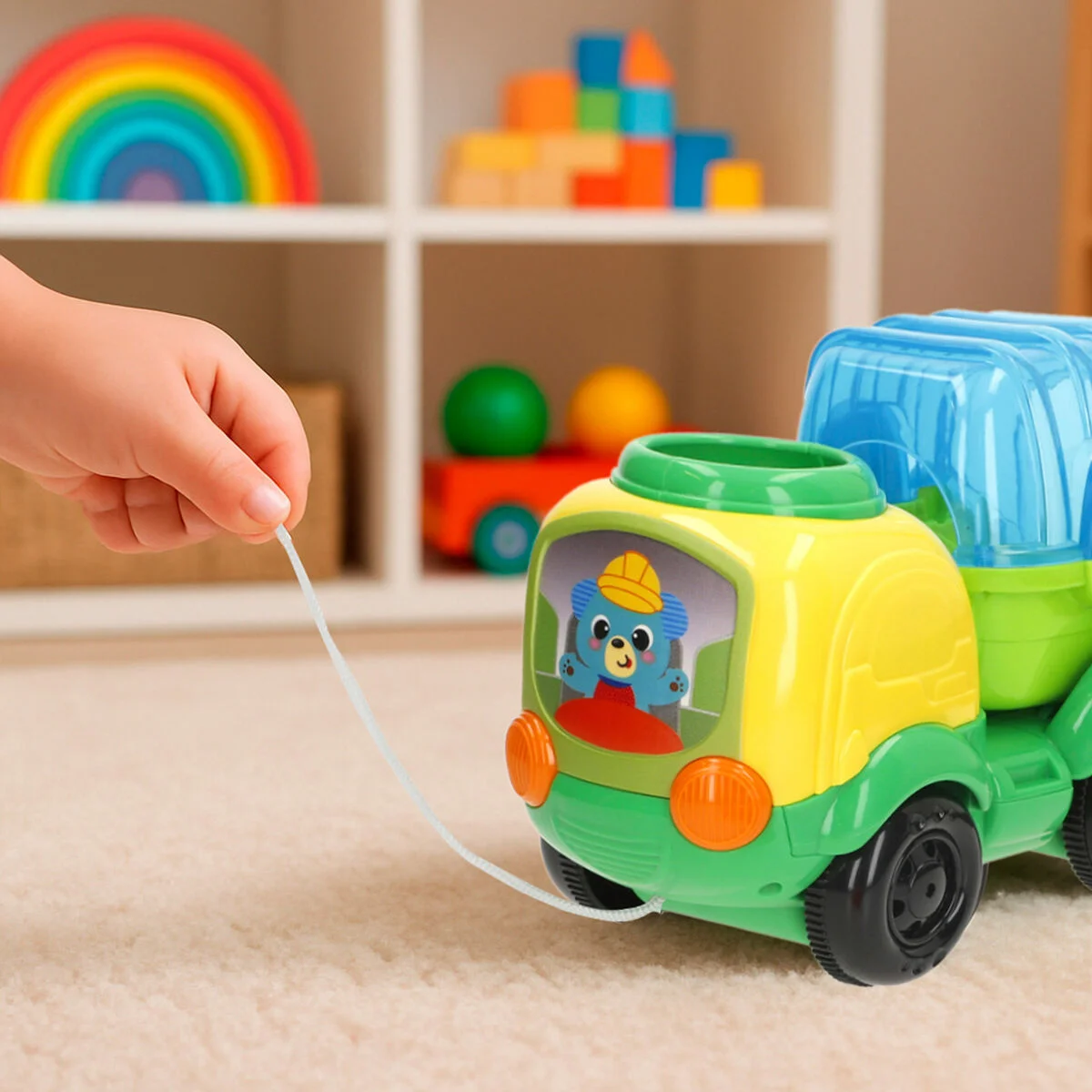 Juguete de arrastre Winfun 25 x 17 x 12 cm (4 Unidades)