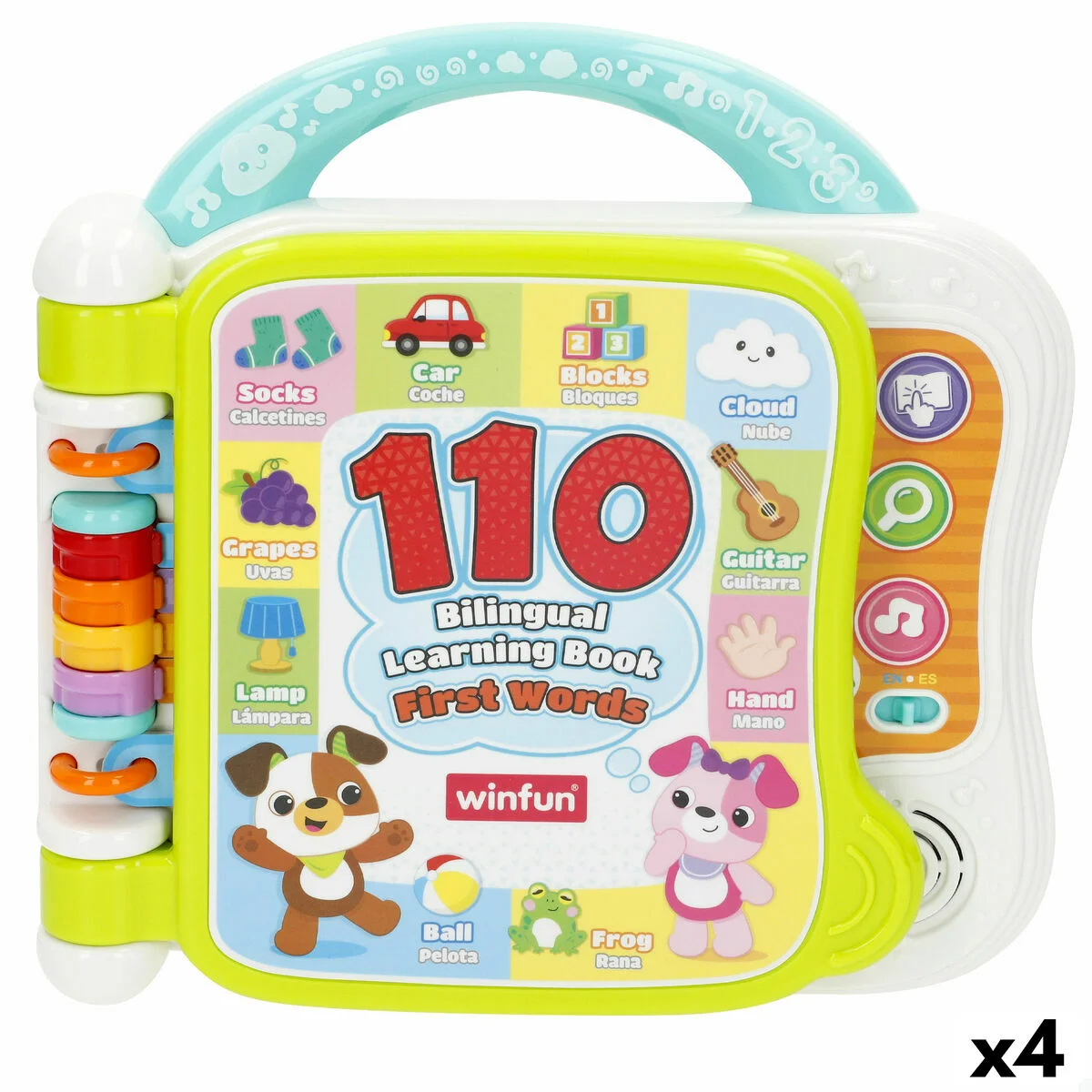 Libro infantil de actividades Winfun (4 Unidades)