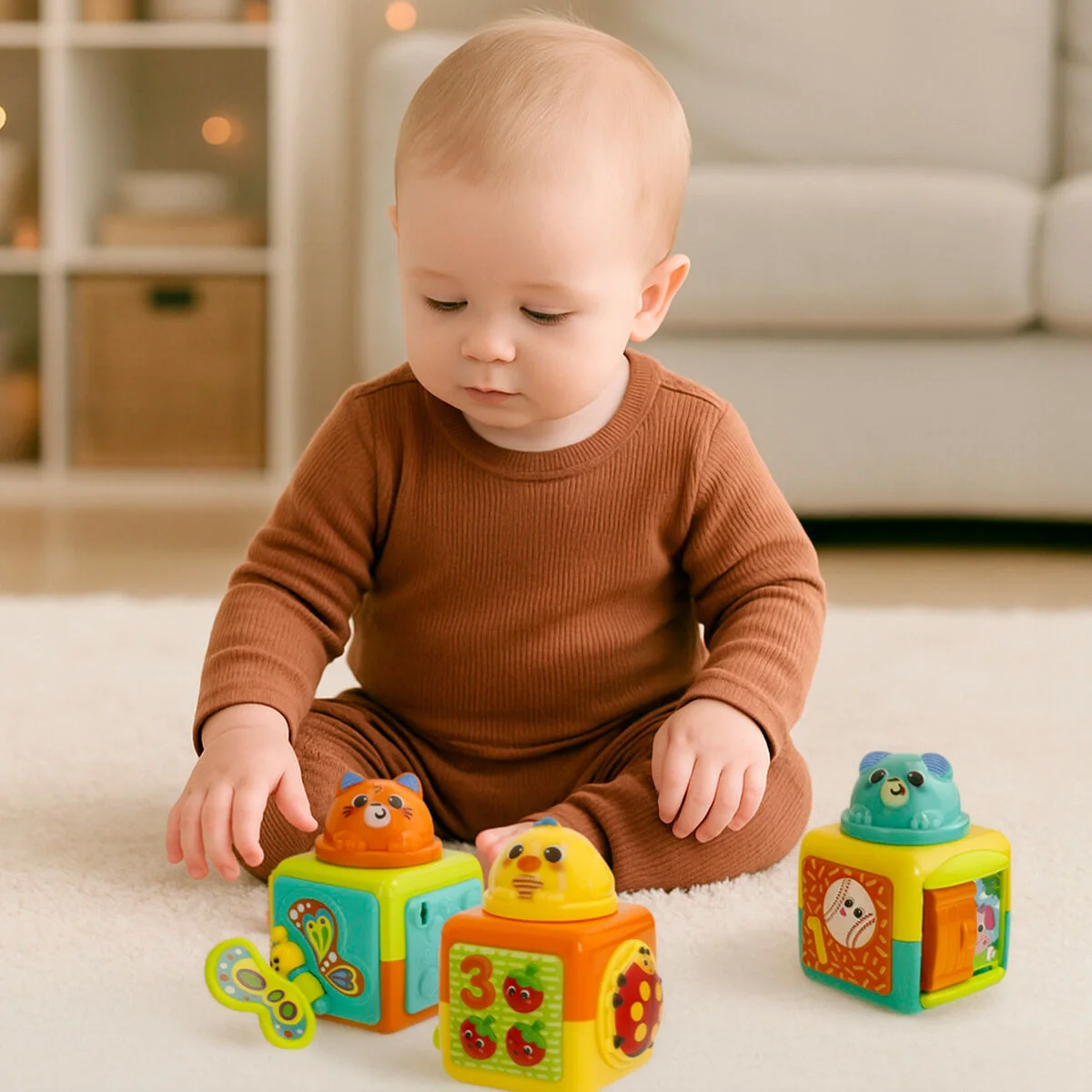 Bloques Apilables Winfun 8,5 X 25 X 8,5 CM (6 Unidades)