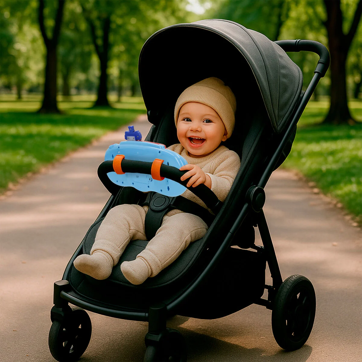 Volante para Carrito de Paseo The Paw Patrol 26 x 16 x 7 cm (4 Unidades)