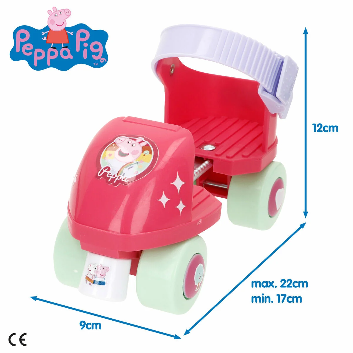 Patines Peppa Pig (2 Unidades)
