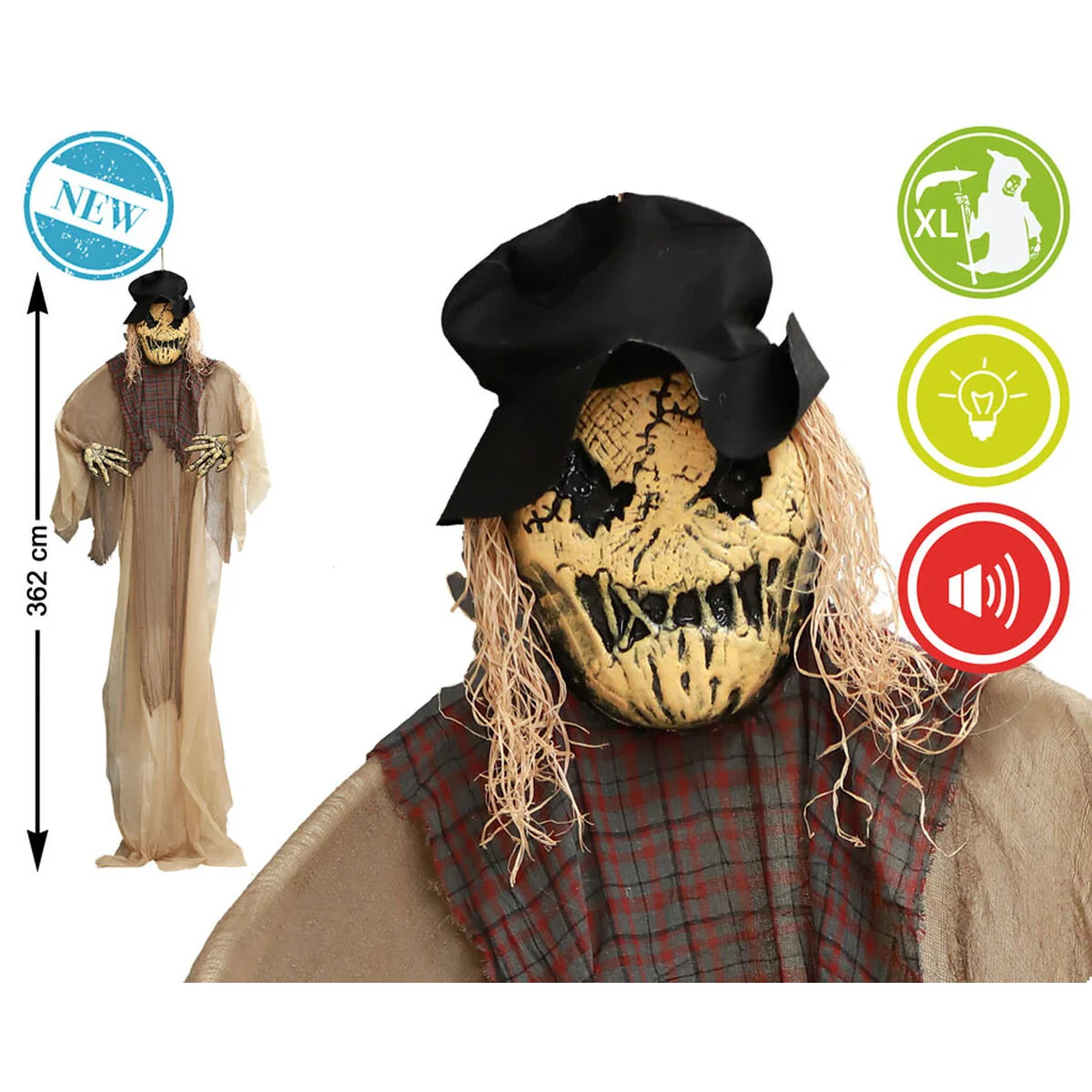 Decoración para Halloween Espantapájaros